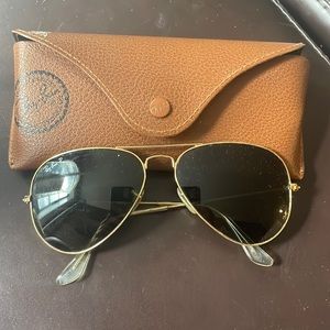 Rayban polarized aviators